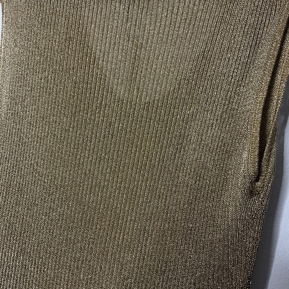 Ann Taylor Ribbed Lurex Midi Dress Size XL - Picture 7 of 7